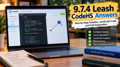 9.7.4 Leash CodeHS Answers