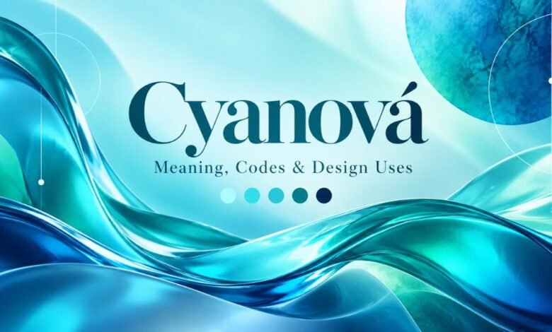 Cyanová