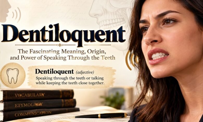 Dentiloquent
