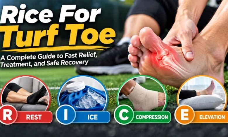 Rice For Turf Toe